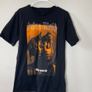 Juice WRLD Black Graphic T-Shirt